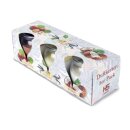 HS Candle Duftkerzen im Glas 3er-Set "Tropical" Haselnuss, Vanille, Kokos