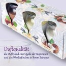 HS Candle Duftkerzen im Glas 3er-Set "Tropical" Haselnuss, Vanille, Kokos