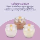 HS Candle Duftkerzen im Glas 3er-Set "Tropical" Haselnuss, Vanille, Kokos