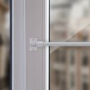 Cafehausstangen weiß - perlweiß 125 - 225cm +...