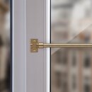 Cafehausstangen gold  - messing matt 125 - 225cm +...