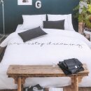 Bettwäsche-Set 2-teilig Baumwolle 135x200/80x80cm