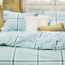 Bettwäsche-Set 2-teilig Baumwolle 135x200/80x80cm Soft Squares