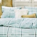 Bettwäsche-Set 2-teilig Baumwolle 135x200/80x80cm Soft Squares