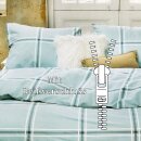 Bettwäsche-Set 2-teilig Baumwolle 135x200/80x80cm Soft Squares