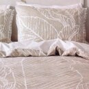 Bettwäsche-Set 2-teilig Baumwolle 135x200/80x80cm Leaves&Trees