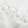 Ringe mit Faltenleghaken Ø40mm 10er Set Weiß