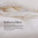 Kissenhülle Lammflor - 80x80cm (Creme)