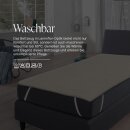 Matratzenauflage Lammflor-Topper mit Sommer- & Winterseite 90x200cm