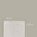 Matratzenauflage Lammflor-Topper mit Sommer- & Winterseite 140x200cm