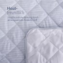 Matratzenauflage "TopCool" mit Sommer- und Winterseite 90x200cm