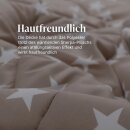 Winter Wende Steppbett Taupe 135x200cm