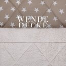 Winter Wende Steppbett Taupe 135x200cm