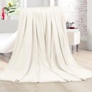 Kuscheldecke "Cashmere Touch" 150x200cm offwhite