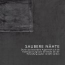 Kuscheldecke "Cashmere Touch" 200x220cm anthrazit