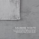 Kuscheldecke "Cashmere Touch" 200x220cm silber
