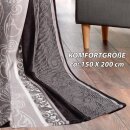Mikrofaser Flauschdecke 150x200cm - Ornament Ornament 150x200cm