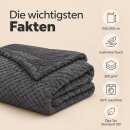 Kuscheldecke "Popcorn" Cashmere Soft-Touch
