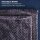 Kuscheldecke "Popcorn" Cashmere Soft-Touch Anthrazit 150x200 cm