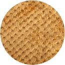 Kuscheldecke "Popcorn" Cashmere Soft-Touch Curry  150x200 cm