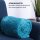 Kuscheldecke "Popcorn" Cashmere Soft-Touch Petrol 150x200 cm