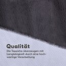 Allzweckteppich "Faux Rabbit" 60x120cm anthrazit