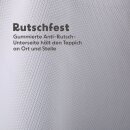 Hochflor Teppich kuschelweich  anthrazit 60x120cm