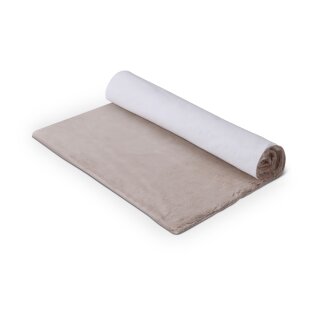 Hochflor Teppich kuschelweich  camel 60x120cm