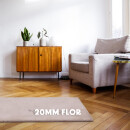 Allzweckteppich "Faux Rabbit" camel 60x120cm