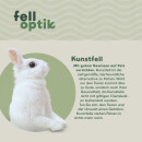 Allzweckteppich "Faux Rabbit" camel 60x120cm