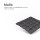 Stuhlkissen "Lissabon" 40x40cm Grau 1er Pack