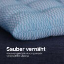 Stuhlkissen "Lissabon" 40x40cm Türkis 1er Pack