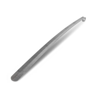 Schuhlöffel Metall 79cm Silber