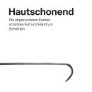 Schuhlöffel Metall 79cm Silber