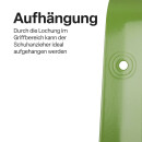 Schuhlöffel XXL, Schuhanzieher 79cm lang - Grün