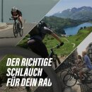 Fahrradschlauch "2er Pack" 26 Zoll (DV) 26x1,75 - 2,125 (40/57 - 559) - Dunlop Ventil