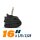 Fahrradschlauch "2er Pack" 16 Zoll (DV) 16x1,75 - 2,125 (47/57 - 305) - Dunlop Ventil