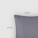 Outdoor Kissen 45x45cm - Anthrazit