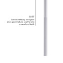 Schleuderstab aus Aluminium Ø9mm Weiß 125cm