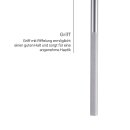 Schleuderstab aus Aluminium für Vorhänge und Flächenvorhänge Ø9mm Silber 125cm