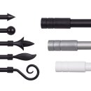 Gardinenstangen-Endstücke 2er Pack