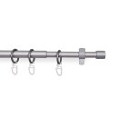 Stilgarnitur Gardinenstangen-Set ausziehbar 120 bis 220...