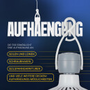 Mobiler Deckenventilator Ø40cm Weiß – 230V, 5W, leise, mit 5m Anschlusskabel & Aufhänger