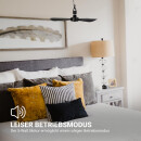 Mobiler Deckenventilator Schwarz Ø40cm 5m Anschlusskabel