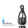 Mobiler Deckenventilator Ø40cm Schwarz 5 Meter