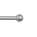 Gardinenstangen-Endstücke 2er Pack Silber Kugel
