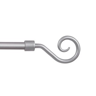 Gardinenstangen-Endstücke 2er Pack Silber Roma