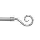 Gardinenstangen-Endstücke 2er Pack Silber Roma