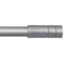 Gardinenstangen-Endstücke 2er Pack Silber Zylinder