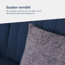 Kissen "Chenille" mit verd. Reißverschluss Anthrazit 50x50cm - Dekokissen